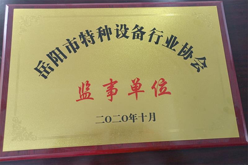 岳陽市特種設備行業(yè)協(xié)會監(jiān)事單位